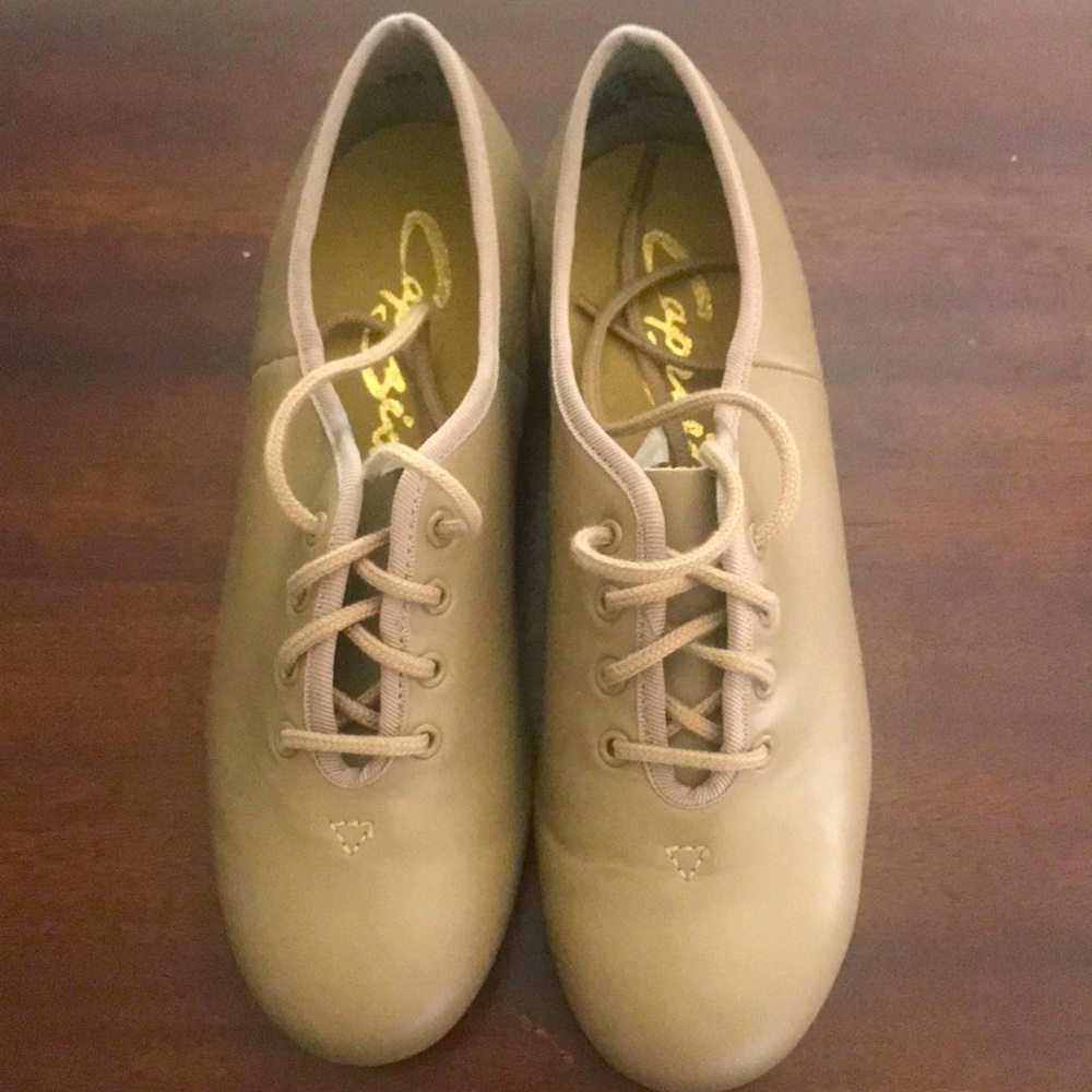 Capezio Teletone Xtreme Tap Shoes (tan) - 6.5